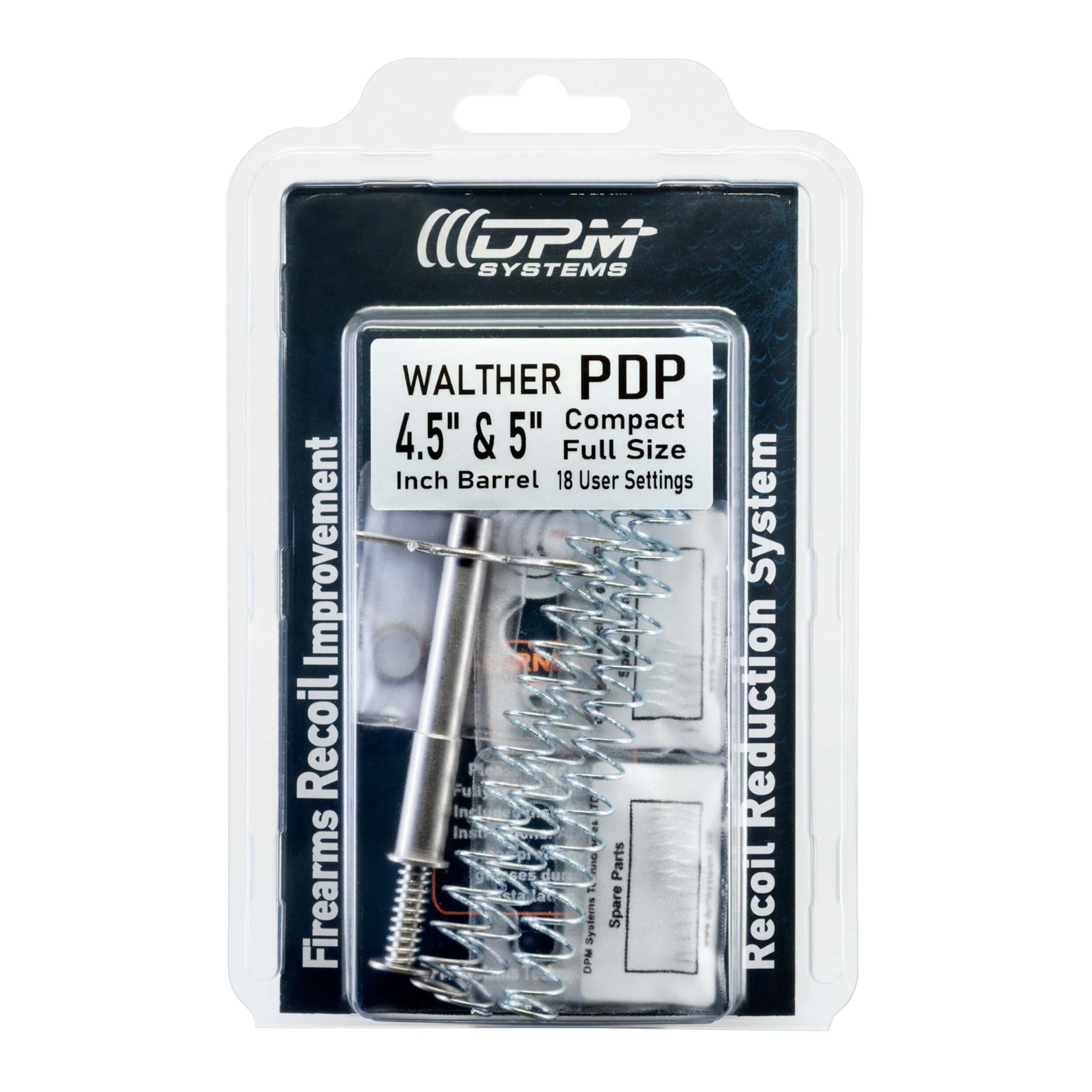 Walther PDP 4.5″ & 5″ mit 18 verschiedenen Einstellungen