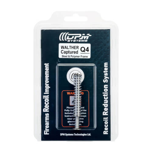 Walther Q4 Polymer & Steel Frames (TAC/M2 , OR) Captured 4″ Lauf & PDP 4" Walther Q4 Polymer & Steel Frames (TAC/M2 , OR) Captured 4″ Lauf & PDP 4"