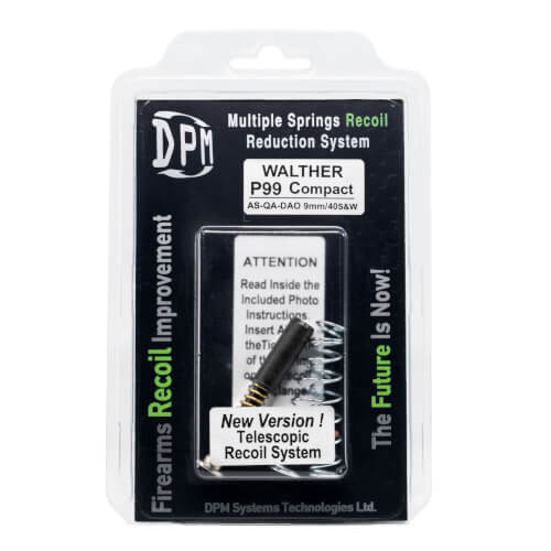 WALTHER P99 COMPACT AS – QA – DAO 9mm / .40 S&W Telescopic Recoil System WALTHER P99 COMPACT AS – QA – DAO 9mm / .40 S&W Telescopic Recoil System