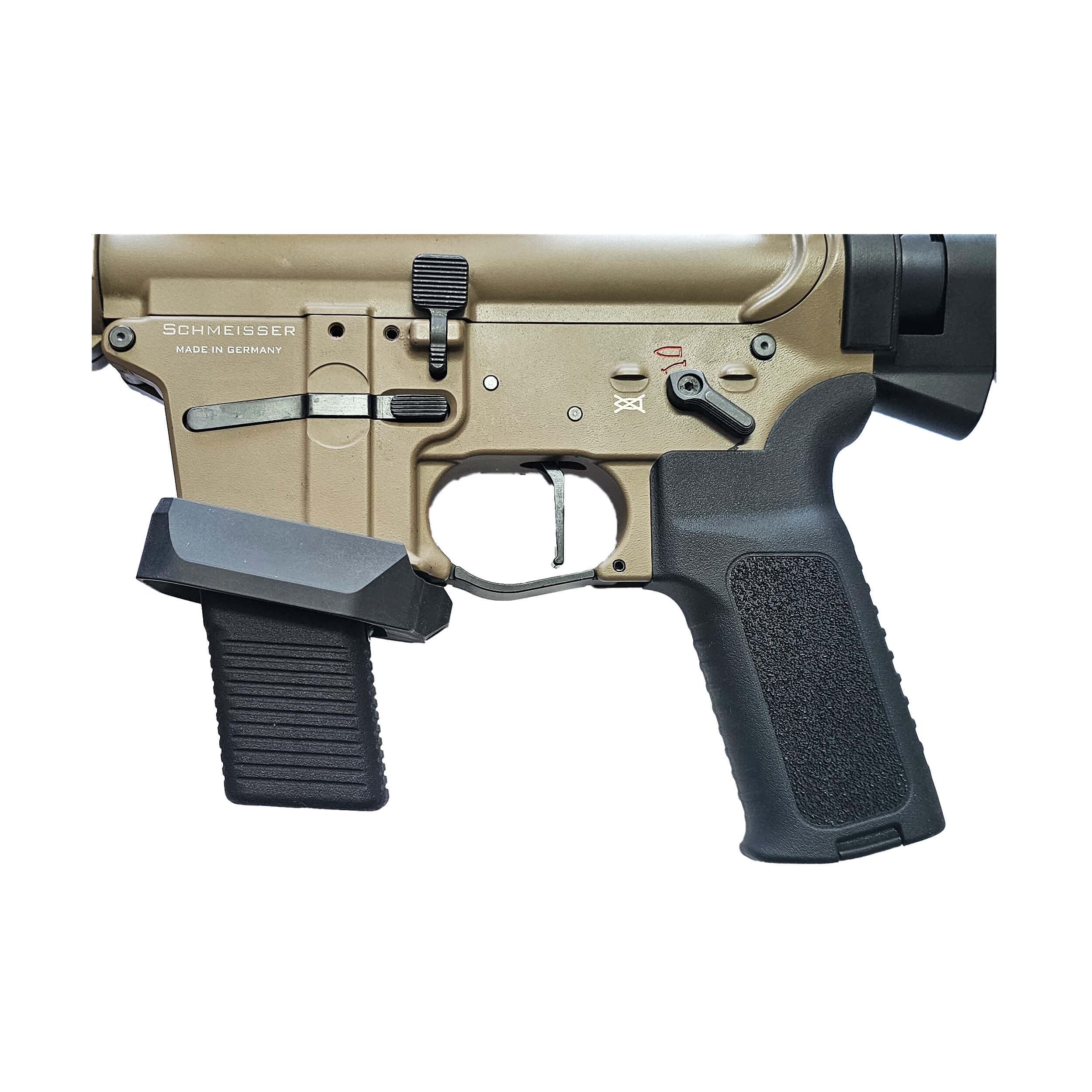  ISSProtectiontrade Magazin Koppler Kit fr Schmeisser AR-15-9mm Bchsen (10 Schuss) INKL. FRSUNG