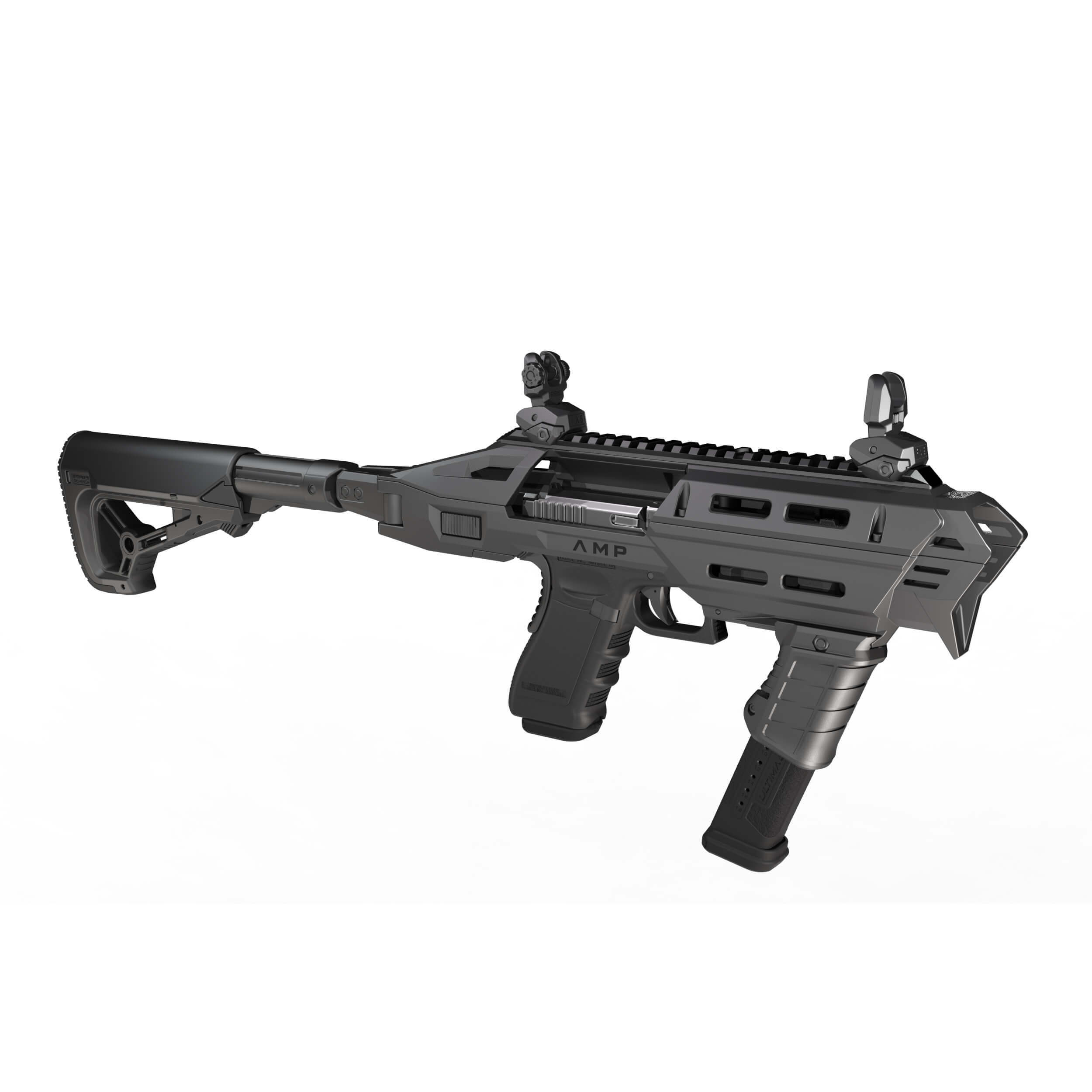 FAB AMP M4 PRO KPOS Pistol Conversion Kit -  Für Walther PDP 4.5/ 5/ 5.1
